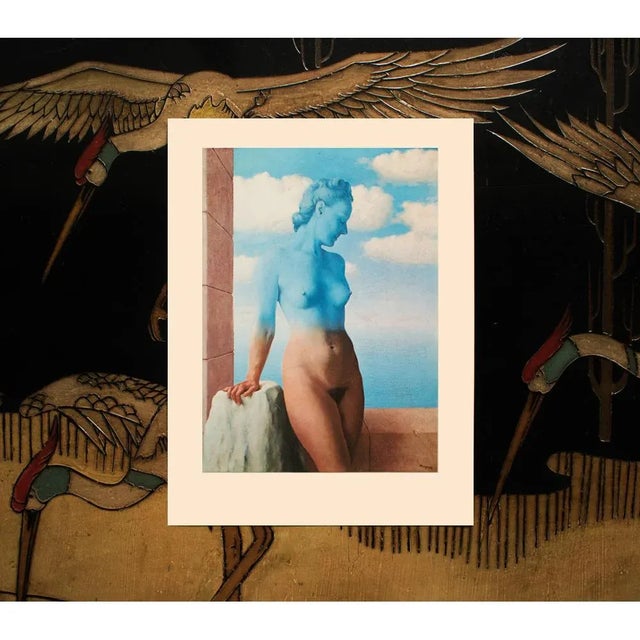 Contemporary 1972 After Rene Magritte, "Black Magic" First Edition Photogravure For Sale - Image 3 of 7