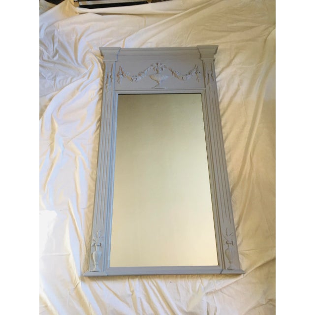 1940’s French Style Painted Mirror For Sale - Image 4 of 8