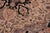 Shabby Chic Medallion 1990's Pak-Persian Black/Gray Wool Rug - 8'2'' X 10'2'' For Sale - Image 4 of 9
