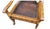 19th Century Antique Italian Carved Angel & Dolphin Burlwood Angel Chair For Sale - Image 5 of 5