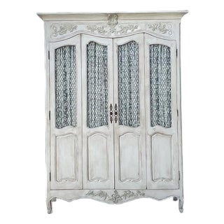 Vintage Habersham Louis XV Bibliotheque For Sale