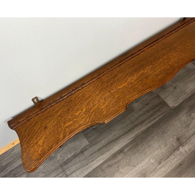 Wood French Coat Hanger Rack For Sale - Image 7 of 9