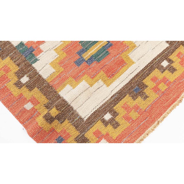 Mid-Century Modern Doris Leslie Blau Vintage Swedish Rolakan Runner by 'GK' For Sale - Image 3 of 7