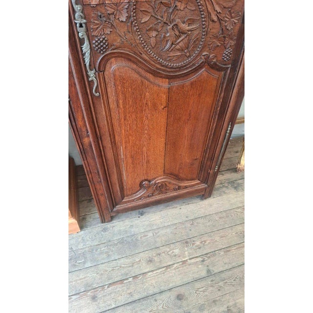 Norman Oak Bonnetière, 1890 For Sale - Image 4 of 8