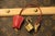 Red Leather Briefcase Bag with Shoulder Strap from Hermès, 1990s For Sale - Image 9 of 18