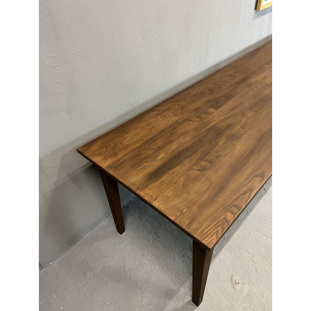 Big Farm Table in Ash with Zone Feet For Sale - Image 18 of 18