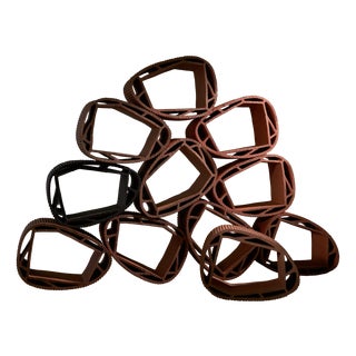 Fossile S Stackable Ceramic Shelf System from Roche Bobois, 2009, Set of 11 For Sale