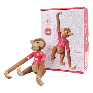 Small Monkey Model in Teak & Limba from Kay Bojesen For Sale
