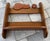 Rustic Vintage Mid-Late 20th Century Hand Crafted Oak Wall Shelf With Carved Cat For Sale - Image 3 of 10