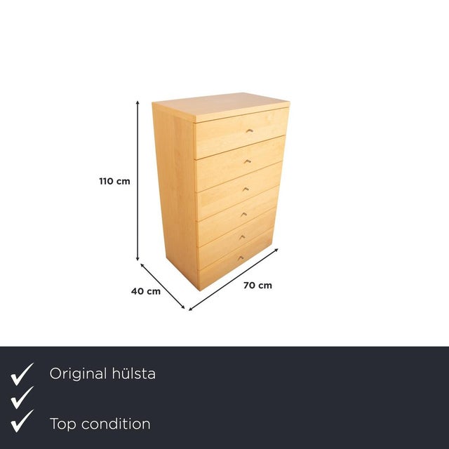 Sometimes it's the little things that make the biggest difference. This tall chest of drawers from Hülsta is just such a...