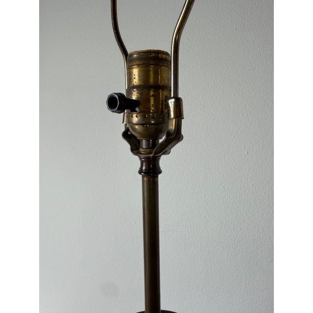 19th Century Japanese Meiji Period Bronze Dragon Table Lamp For Sale - Image 11 of 12