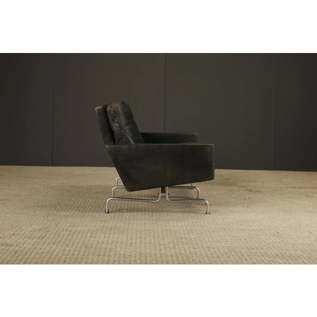 1960s Pk-31 Settee by Poul Kjærholm for E. Kold Christensen, 1960s Denmark, Signed For Sale - Image 5 of 16