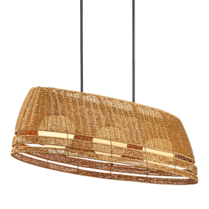 Currey & Company Barbary Oval Outdoor Chandelier
