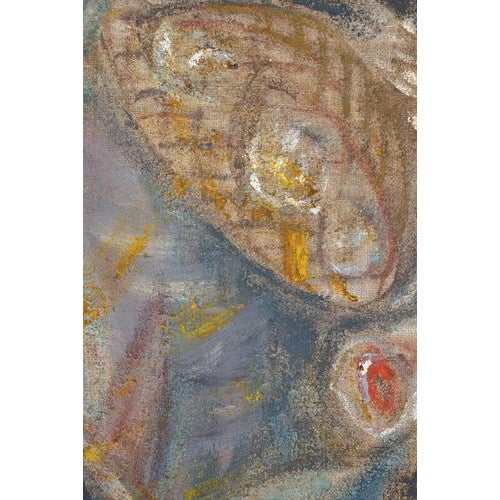 Unknown, Painting Depicting Birds in a Fruit Tree, Oil on Canvas For Sale - Image 5 of 7
