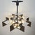 Vintage Metal Chandelier by Gaetano Sciolari, Italy, 1950s For Sale - Image 18 of 18