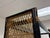 Wood Wicker, Glass + Black Bamboo Étagère, Mid 20th Century For Sale - Image 7 of 12