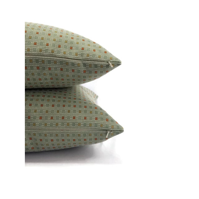 Transitional Kravet Check Out Poolside Pillow Cover For Sale - Image 3 of 5