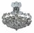 Modern Mid 20th Century Modern Schonbek Trilliane Austrian Crystal Sconces - Pair For Sale - Image 3 of 6