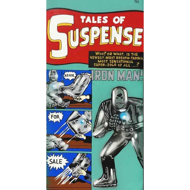 This painting, one of ten, belonging to a series of works exhibited in 2017 for the " DECADES " exhibition, that tell the...