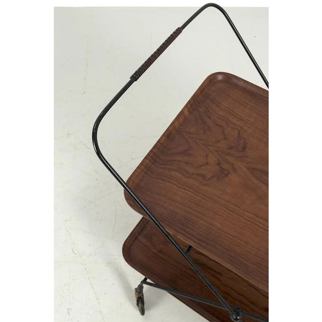 Vintage Service Trolley by Paul Nagel For Sale - Image 4 of 11