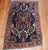 Early 20th Century Antique Navy Blue Persian Sarouk Rug - 2'9" x 4'7" For Sale - Image 5 of 9