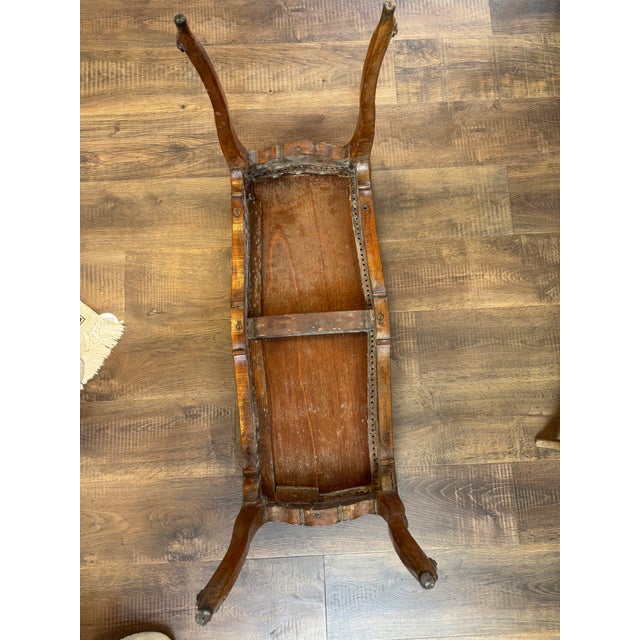 Early 20th Century French Provincial Upholstered Piano Bench For Sale - Image 4 of 13