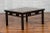 Chinese Early 20th Century Black Lacquered Coffee Table with Stone Top Inset For Sale In New York - Image 6 of 13