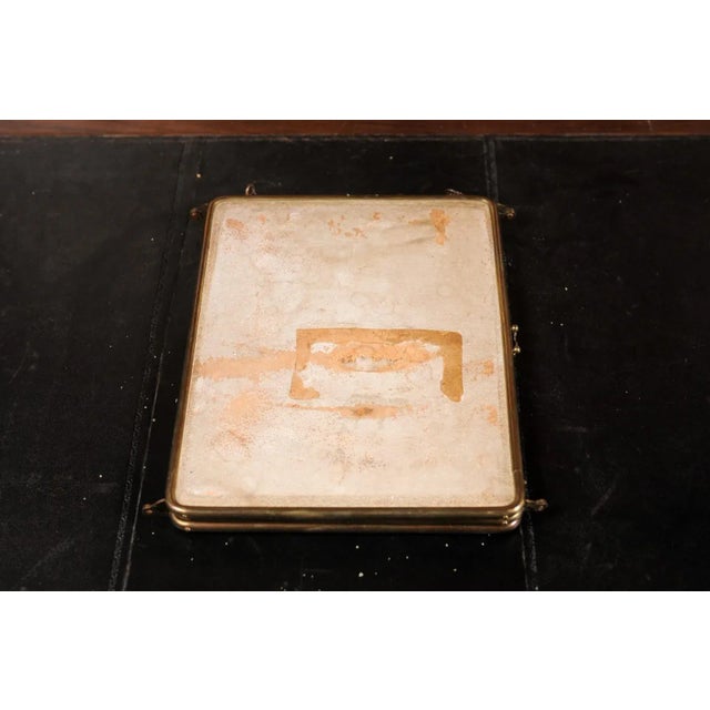 French 19th Century Three Part Fold Out Vanity Mirror with Rococo Style Scenes For Sale - Image 9 of 12