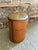 Mid 20th Century Vintage Leather Box With Stone Top For Sale - Image 5 of 12