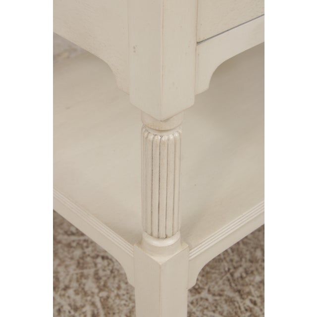 Pair of Hickory Chair 1 Drawer Mariette Himes Gomez Nightstands For Sale - Image 15 of 18