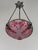 French Art Deco Pendant Light by Le Verre Francais Schneider - 1925 Cameo Chandelier France For Sale - Image 17 of 17