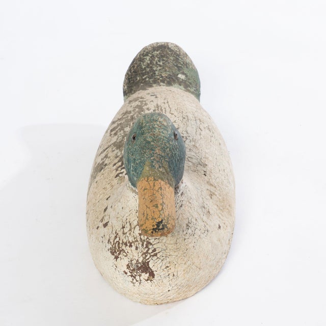 Mid 20th Century Pair of Mid 20th Century Signed Rustic American Decoys For Sale - Image 5 of 11