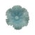 Mid-Century Modern Vintage Blue Opalescent Glass Ruffled Bowl by Fenton For Sale - Image 3 of 12