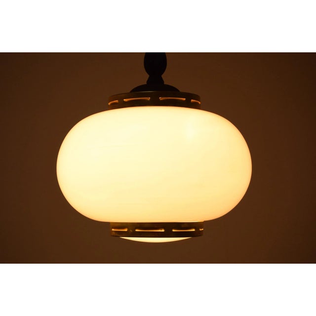 Mid-Century Pendant Lamp by Polam-Bielsko, 1970s For Sale - Image 10 of 15