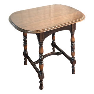 Early 20th Century Jacobean Mahogany Center Table For Sale