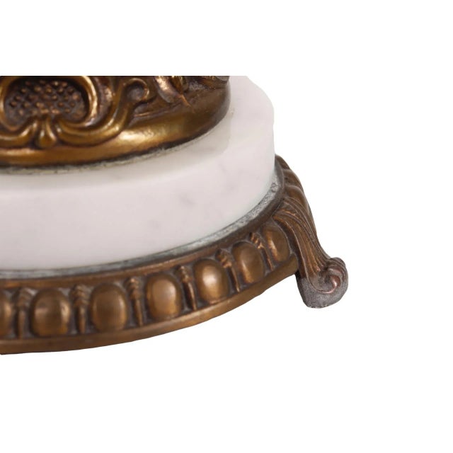 Bronze Bronze Plated Figural Compotier For Sale - Image 8 of 12