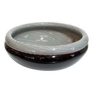 Lino Tagliapietra Zanfirico Bowl, Signed , #25/100, 1986 For Sale