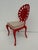 Scarlet 1960s Set of Six Venetian Grotto Style Shell Back Chairs For Sale - Image 8 of 12