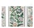 "About the Item This set of four vintage Chinese painted panels presents a continuous floral composition that evokes the...