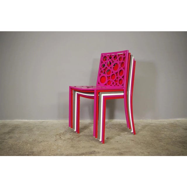 Metal Iron Papeete Chairs, 1970s, Set of 6 For Sale - Image 7 of 18