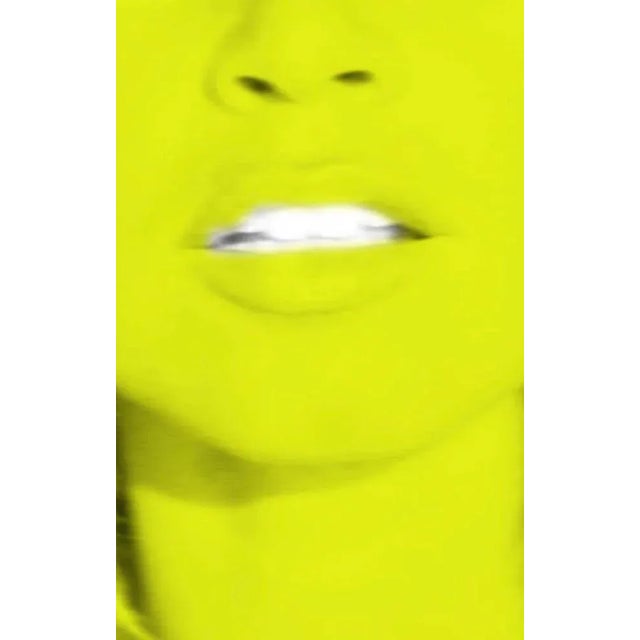 Atomic Yellow - Oversize Signed limited edition - Pop Art - Brigitte Bardot by the London based contemporary pop art image...