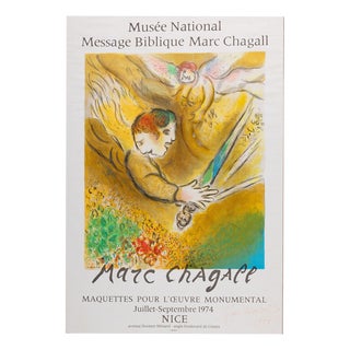 The Angel of Judgement Poster after Chagall For Sale