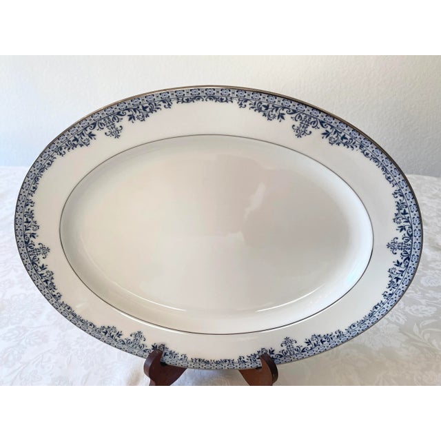 Noritake Charleston China 12 Place Settings & Serving Pieces- 66 Pieces Mint Condition For Sale - Image 9 of 12