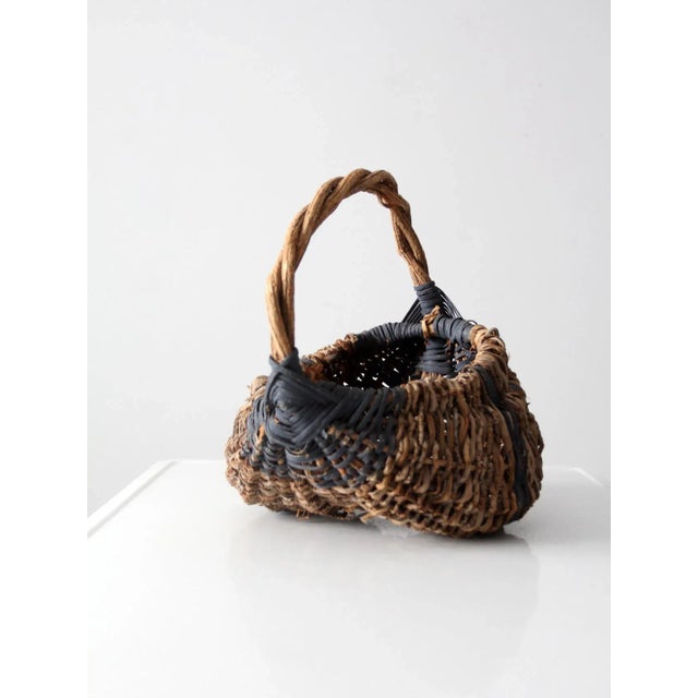 Antique Buttocks Basket For Sale - Image 12 of 12