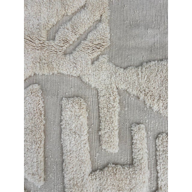 Moroccan Beni Ourain Rug, 1990s For Sale - Image 9 of 10