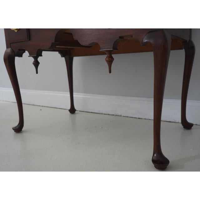 Henkel Harris Spnea Mahogany Slant Front Desk For Sale - Image 11 of 18