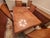 Vintage Drexel Burl Wood Dining Room Set – Complete Suite With Original Receipts For Sale - Image 14 of 17