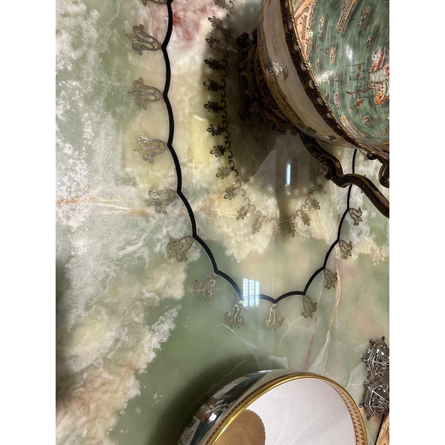 20th Century Italian Oval Dining Table For Sale - Image 5 of 17