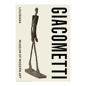 Alberto Giacometti Walking Man Poster