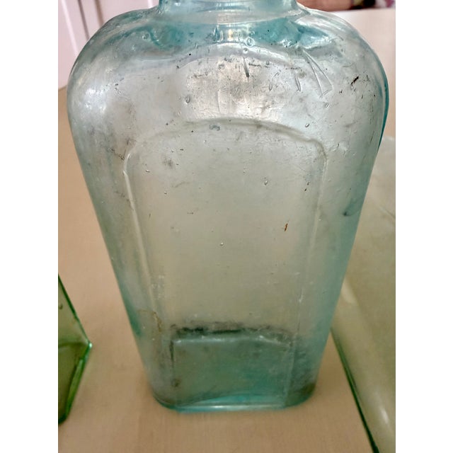 Antique Apothecary Bottles, Set of 5 For Sale - Image 16 of 16